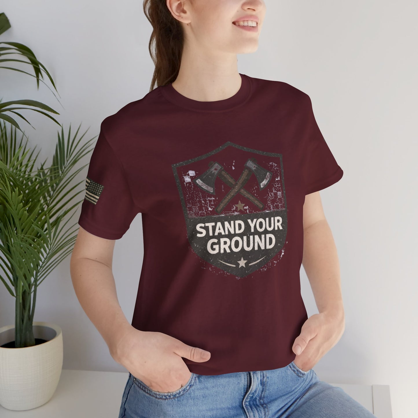 Stand Your Ground Unisex Jersey Short Sleeve Tee