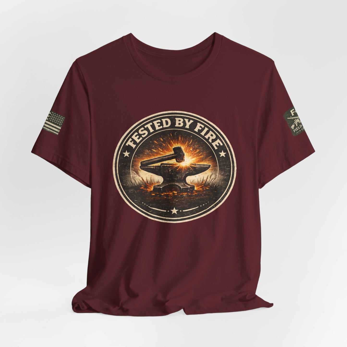 Tested By Fire Unisex Jersey Short Sleeve Tee