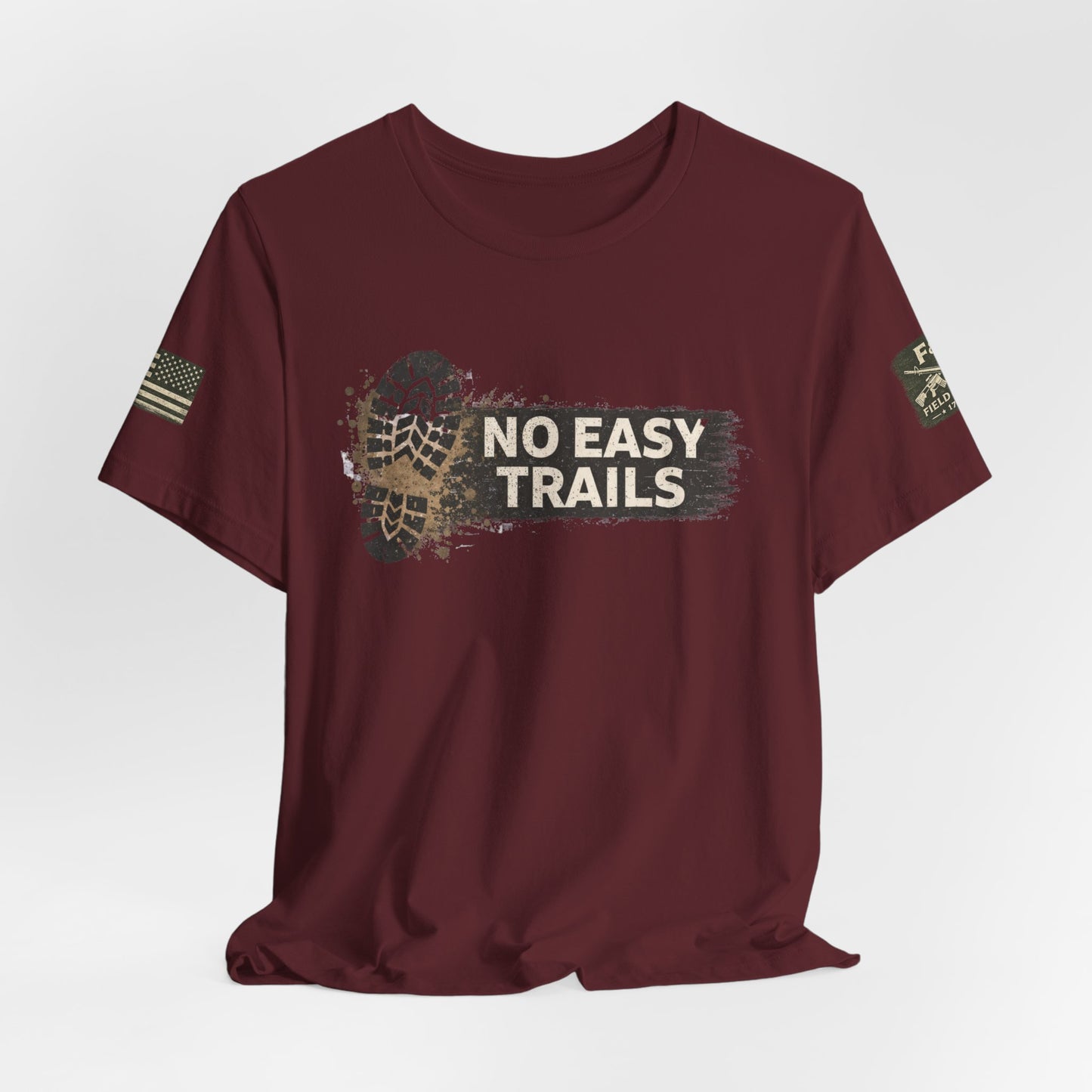 No Easy Trails Unisex Jersey Short Sleeve Tee