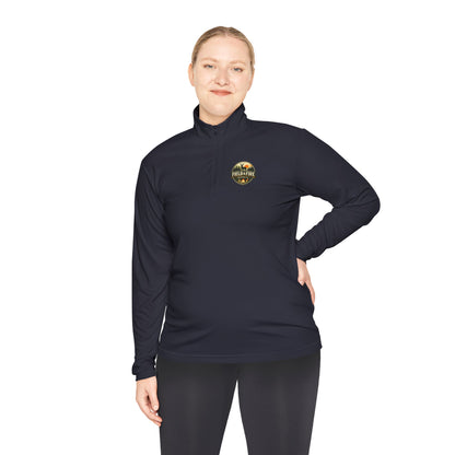 Field & Fire Trading Co Logo Unisex Quarter Zip Pullover