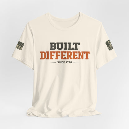 Built Different Unisex Jersey Short Sleeve Tee