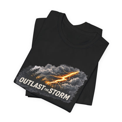 Outlast The Storm Unisex Jersey Short Sleeve Tee