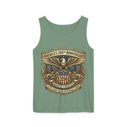 USA 250th Anniversary Unisex Garment-Dyed Tank Top