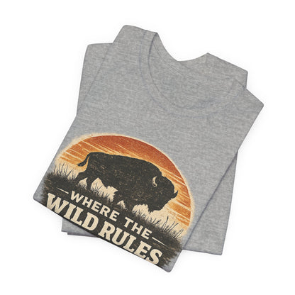 Where The Wild Rules Unisex Jersey Short Sleeve Tee