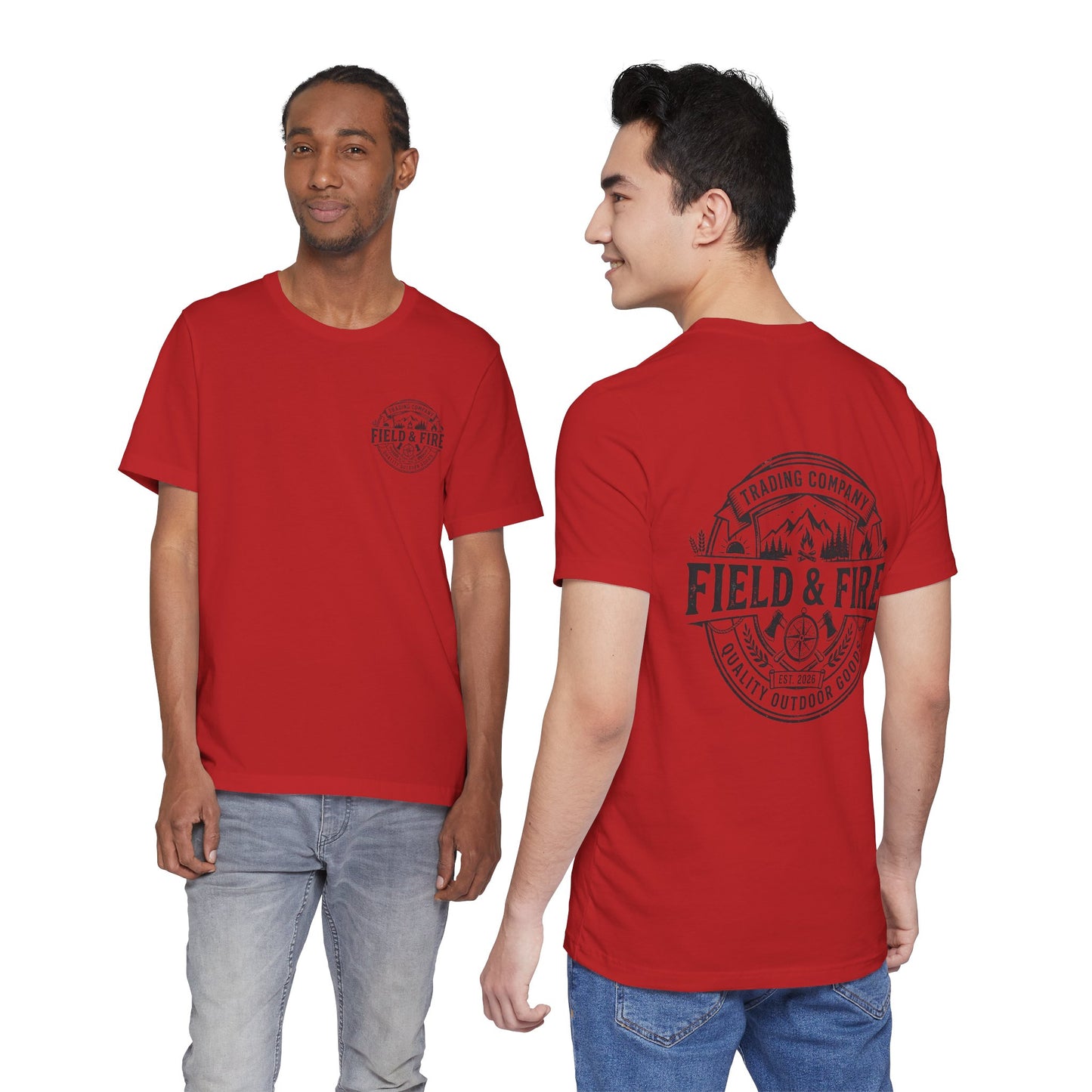 FNF Medallion Unisex Jersey Short Sleeve Tee - Black Design