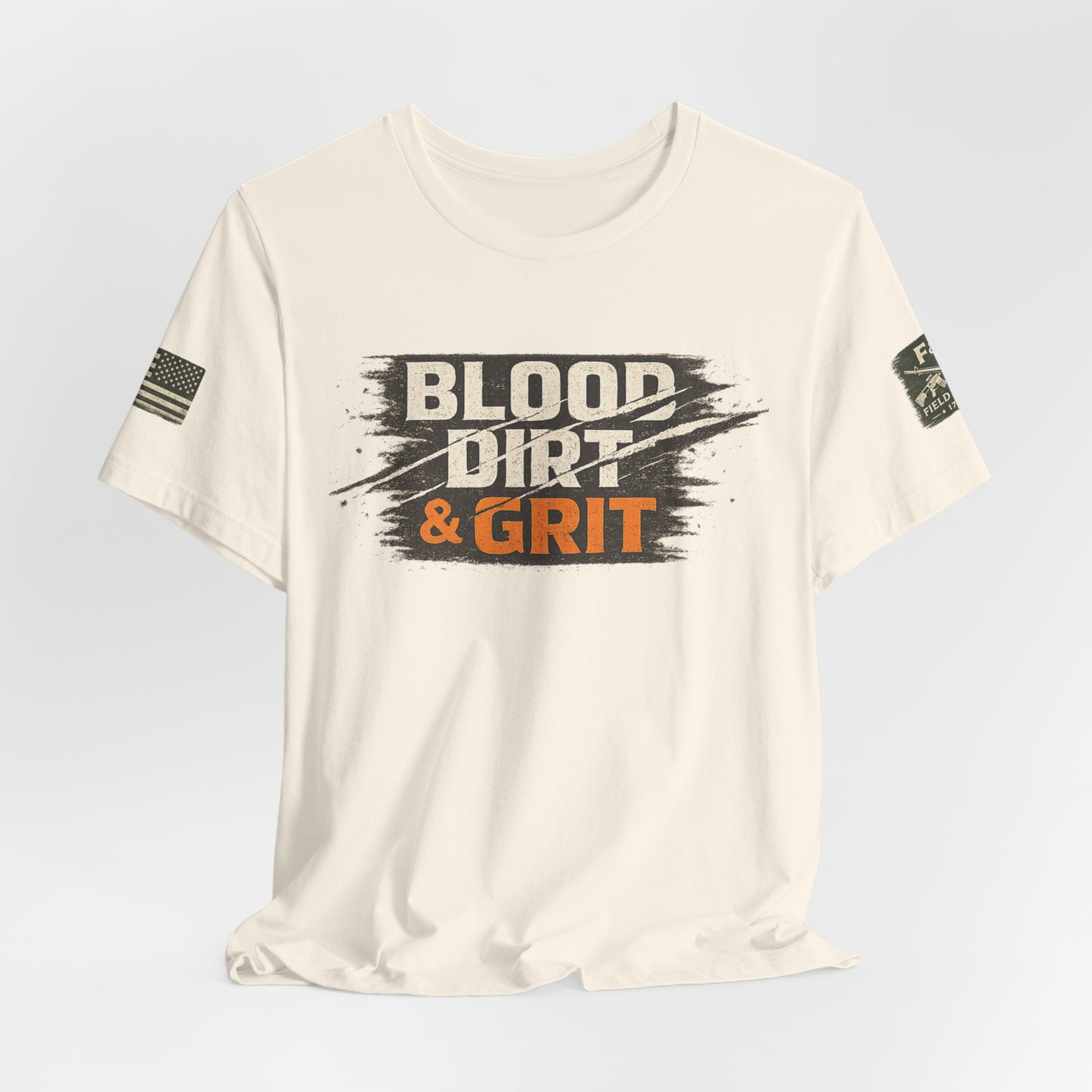 Blood Dirt Grit Unisex Jersey Short Sleeve Tee