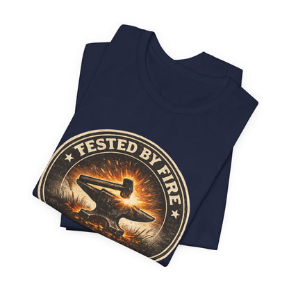 Tested By Fire Unisex Jersey Short Sleeve Tee