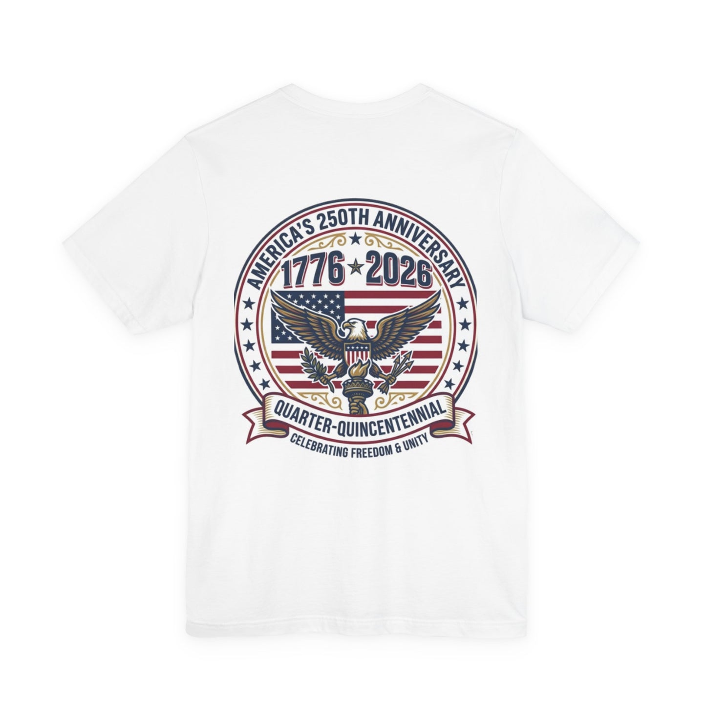 Happy 250th MERICA! Unisex Jersey Short Sleeve Tee