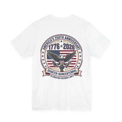Happy 250th MERICA! Unisex Jersey Short Sleeve Tee