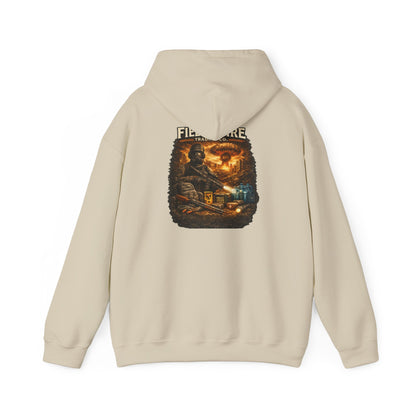 FNF Doomsday Prepper Unisex Heavy Blend™ Hooded Sweatshirt