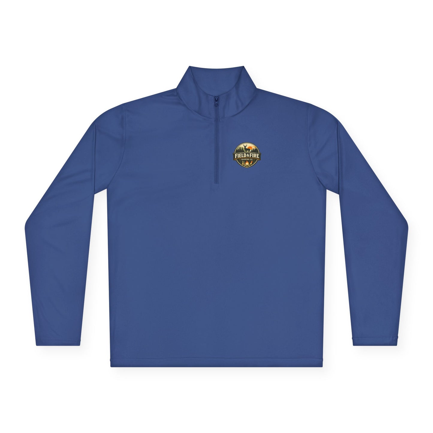 Field & Fire Trading Co Logo Unisex Quarter Zip Pullover