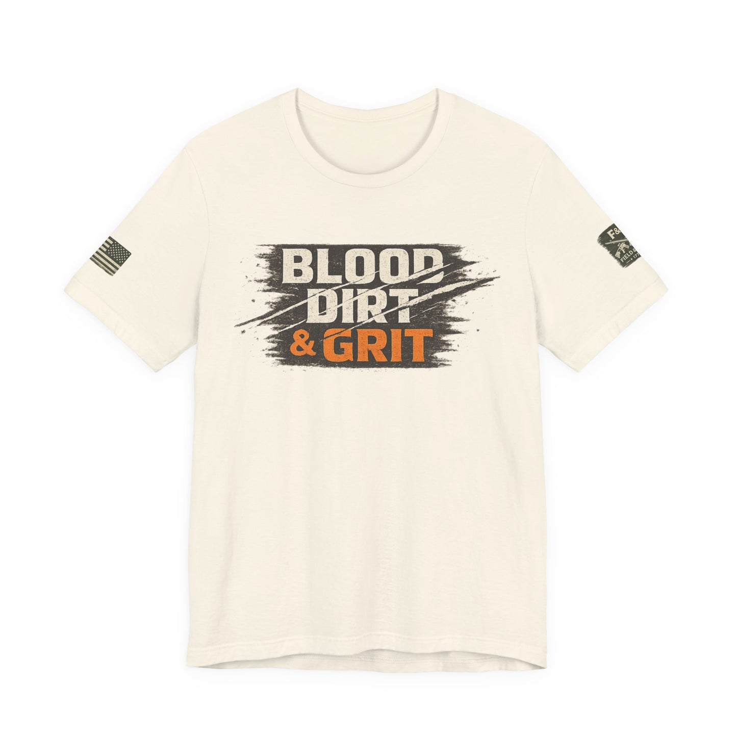 Blood Dirt Grit Unisex Jersey Short Sleeve Tee