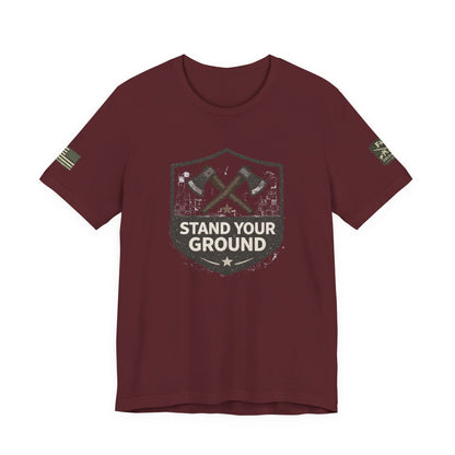Stand Your Ground Unisex Jersey Short Sleeve Tee