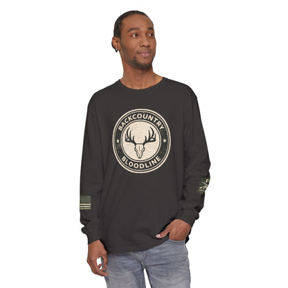 Backcountry Bloodline Unisex Garment-dyed Long Sleeve T-Shirt