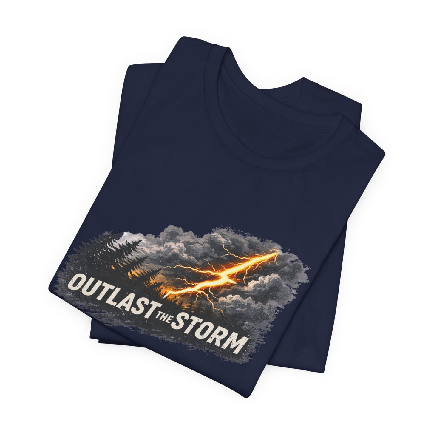 Outlast The Storm Unisex Jersey Short Sleeve Tee