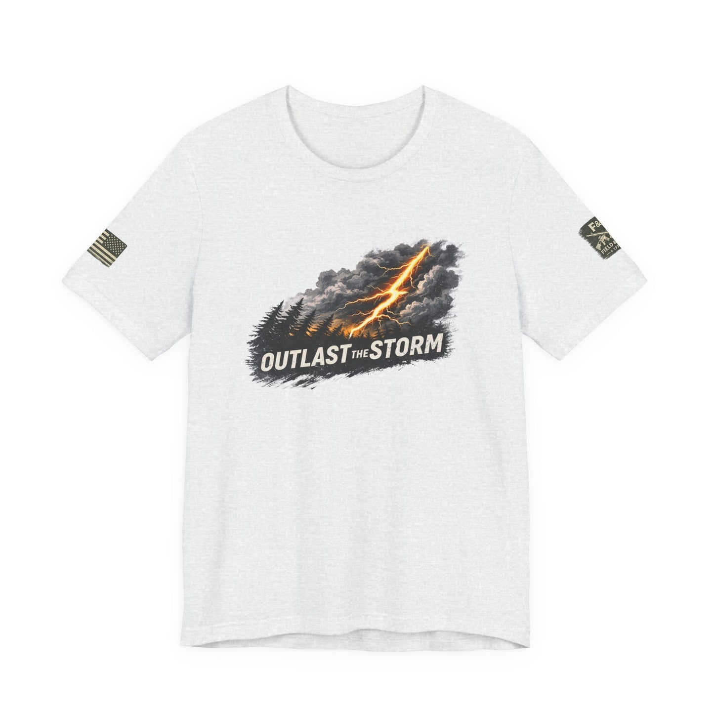 Outlast The Storm Unisex Jersey Short Sleeve Tee