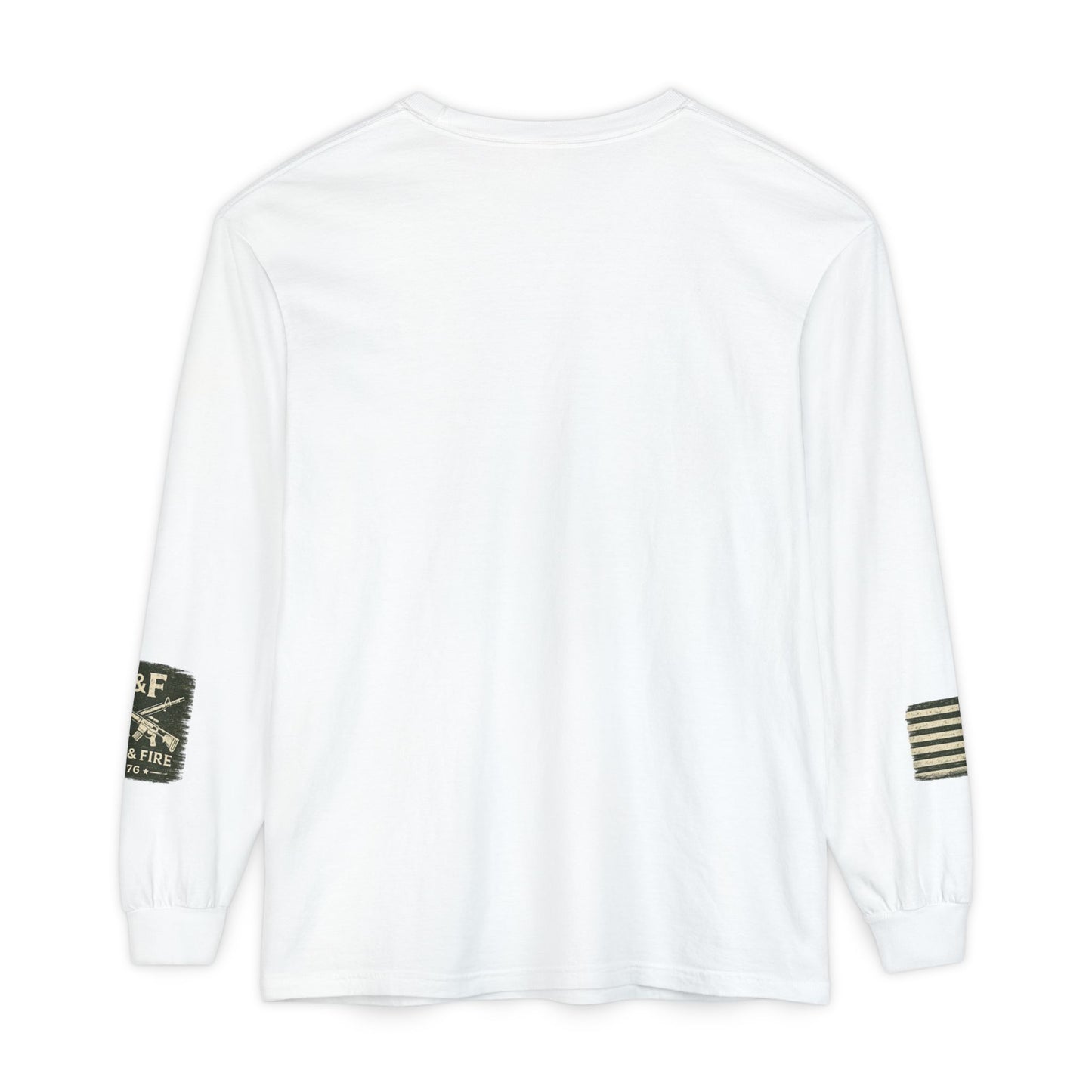 Tested By Fire Unisex Garment-dyed Long Sleeve T-Shirt