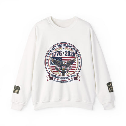 Happy 250th MERICA! Unisex Heavy Blend™ Crewneck Sweatshirt