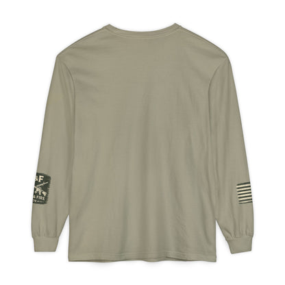 Tested By Fire Unisex Garment-dyed Long Sleeve T-Shirt