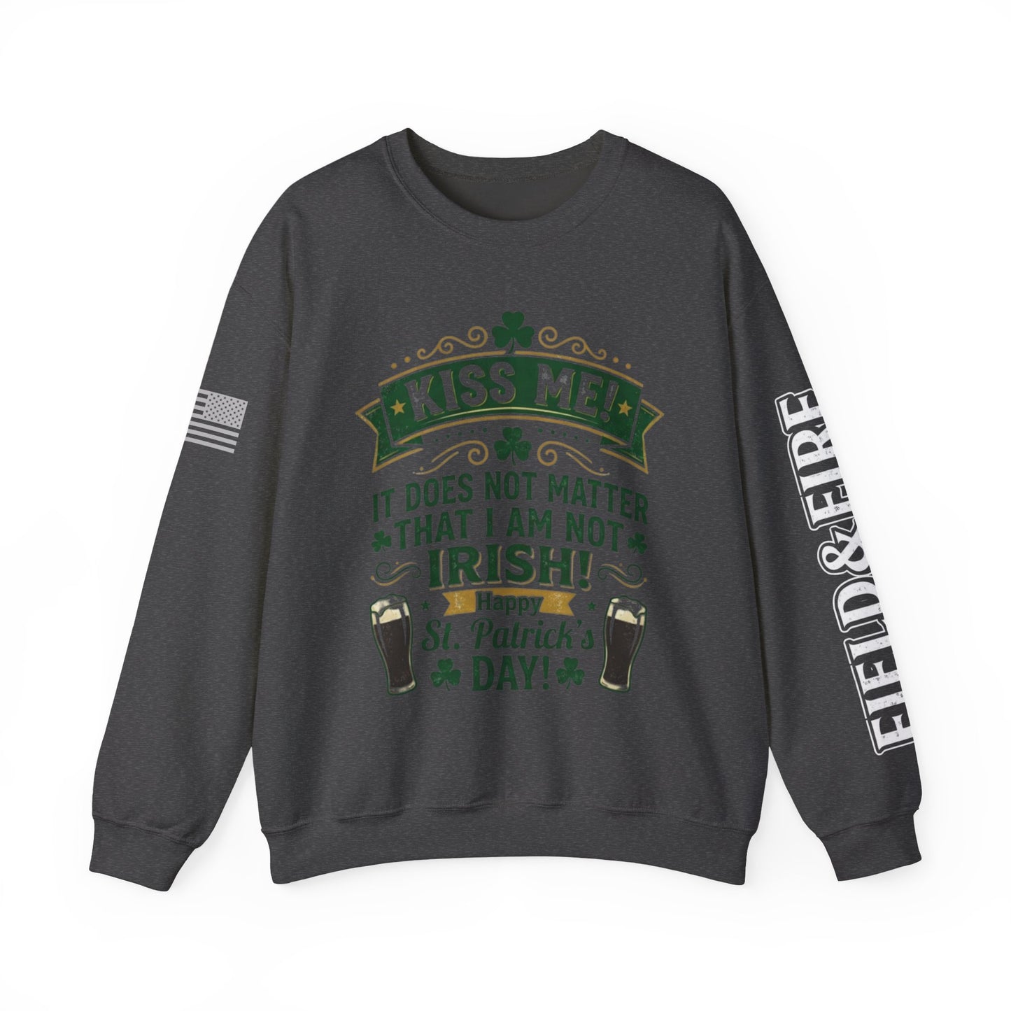 Everyone's Irish on St. Patrick's Day Unisex Heavy Blend™ Crewneck Sweatshirt