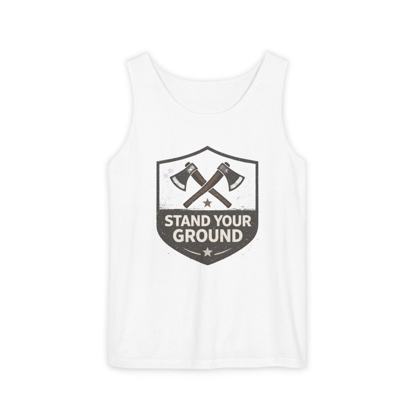 Stand Your Ground Unisex Garment-Dyed Tank Top