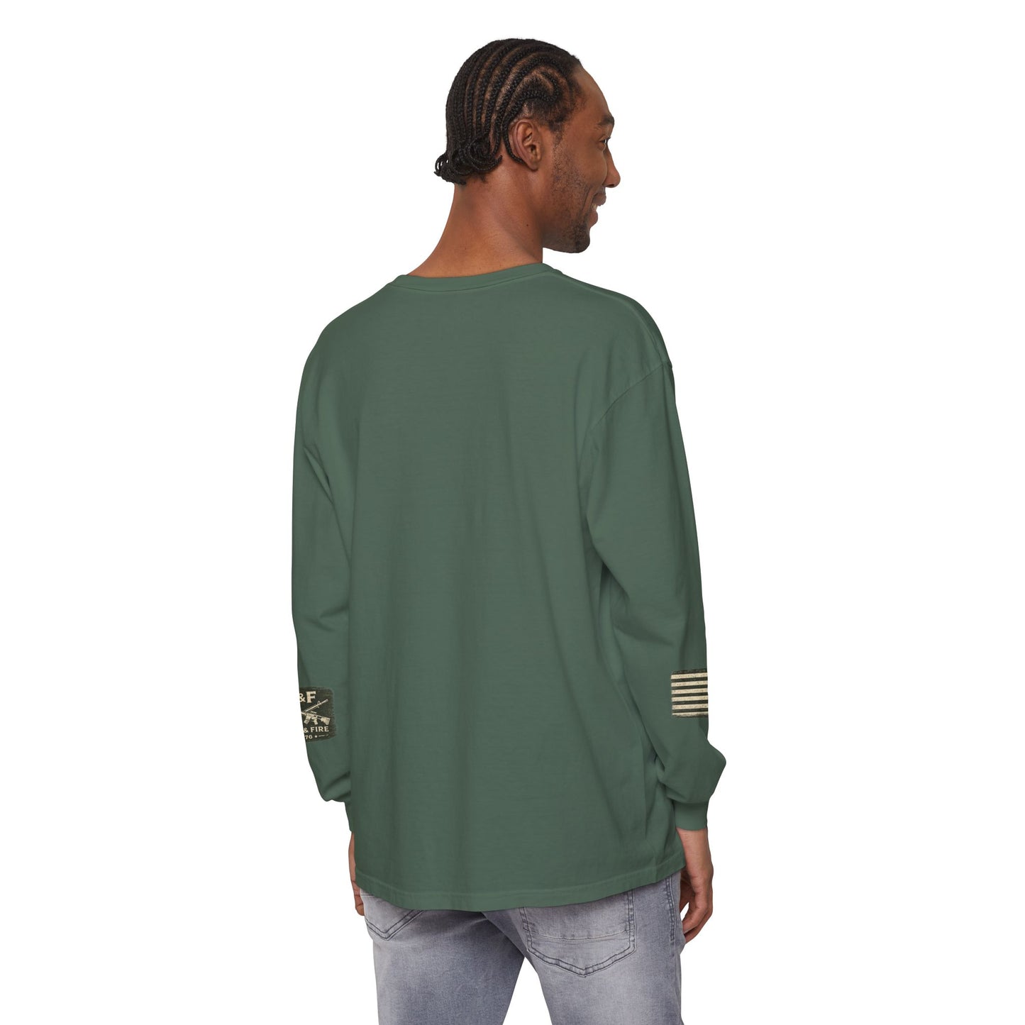 Backcountry Bloodline Unisex Garment-dyed Long Sleeve T-Shirt