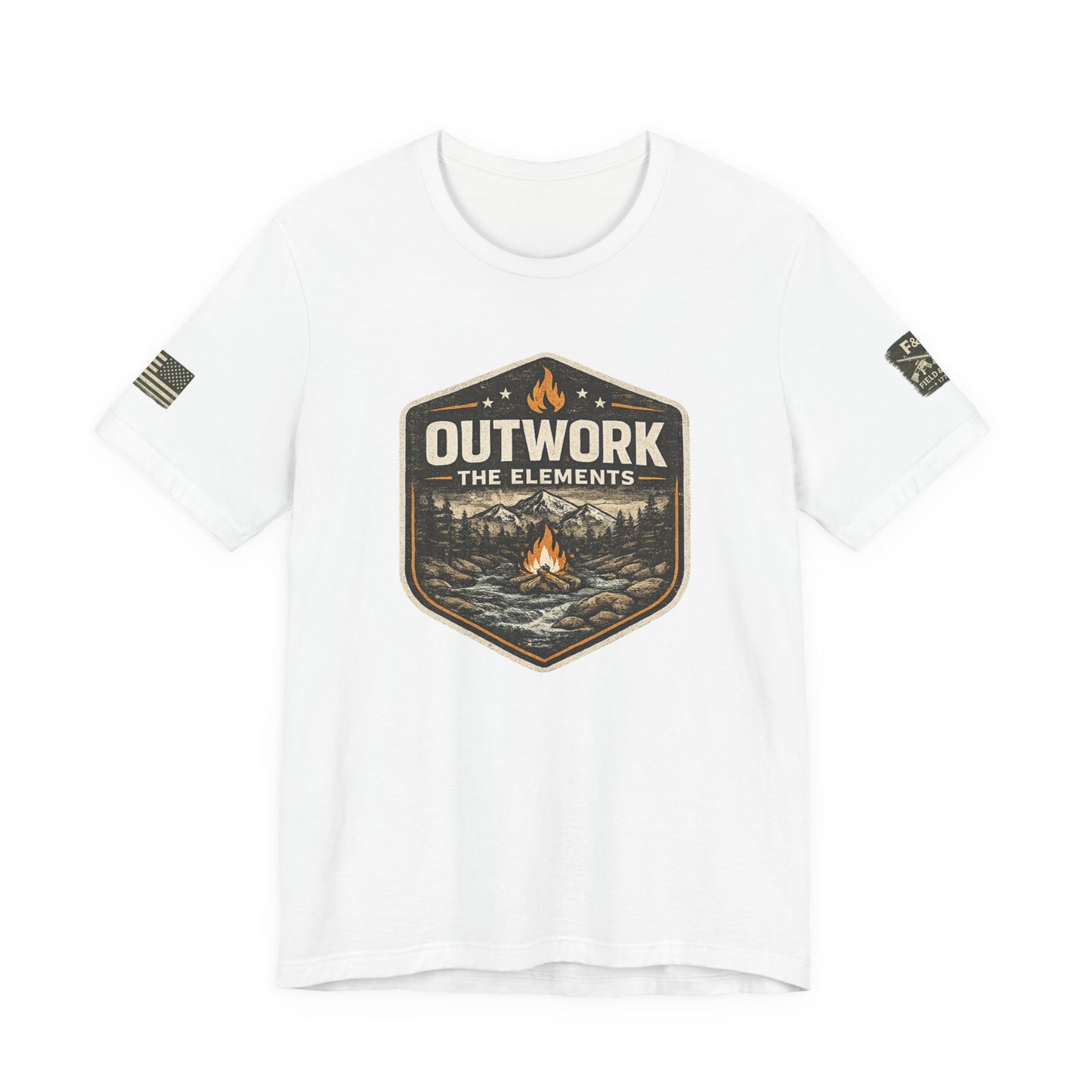 Outwork The Elements Unisex Jersey Short Sleeve Tee