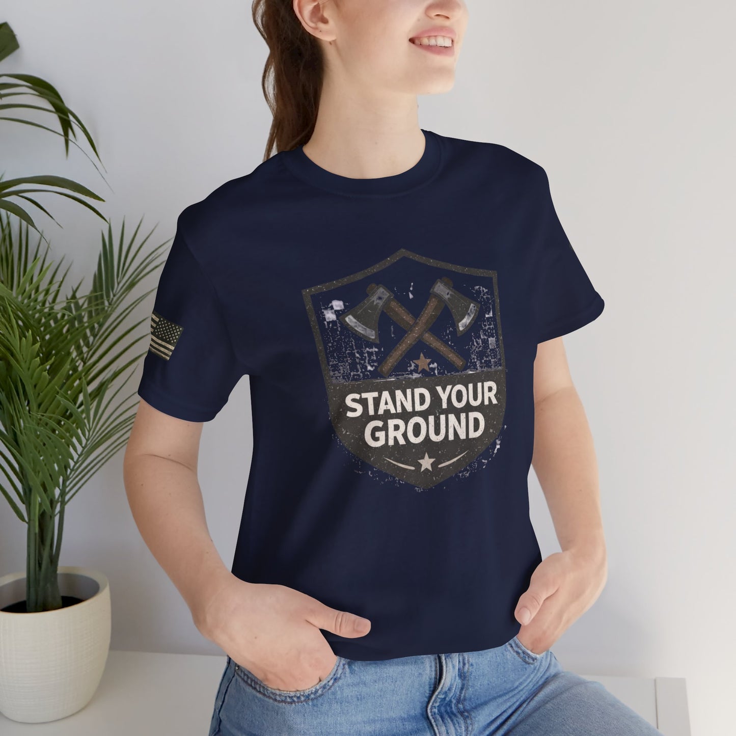 Stand Your Ground Unisex Jersey Short Sleeve Tee