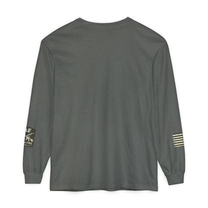 Built For The Wild Unisex Garment-dyed Long Sleeve T-Shirt