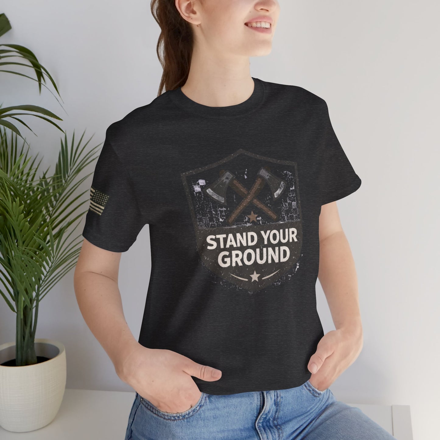 Stand Your Ground Unisex Jersey Short Sleeve Tee