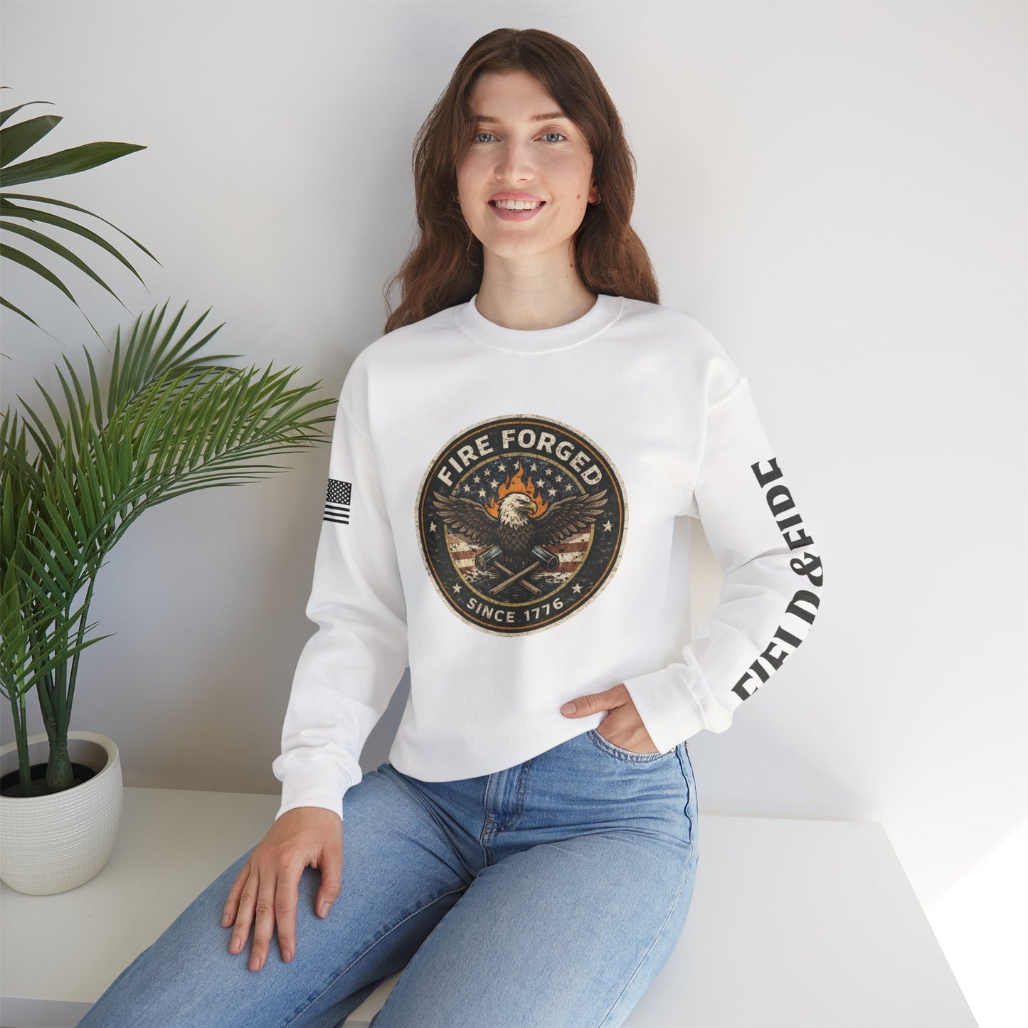 Fire Forged Unisex Heavy Blend™ Crewneck Sweatshirt
