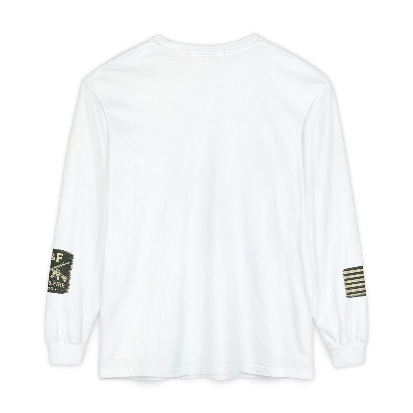 Outlast The Storm Unisex Garment-dyed Long Sleeve T-Shirt
