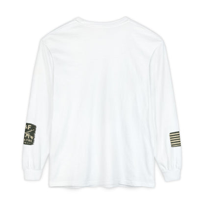 Outlast The Storm Unisex Garment-dyed Long Sleeve T-Shirt