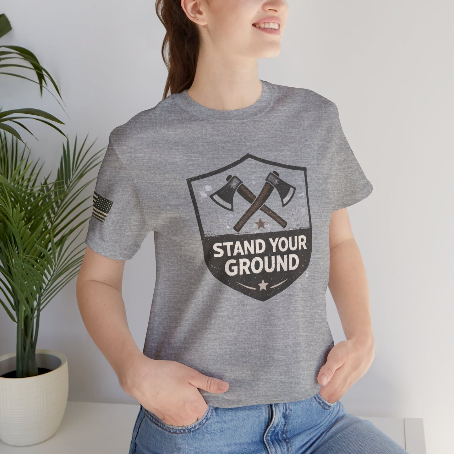 Stand Your Ground Unisex Jersey Short Sleeve Tee
