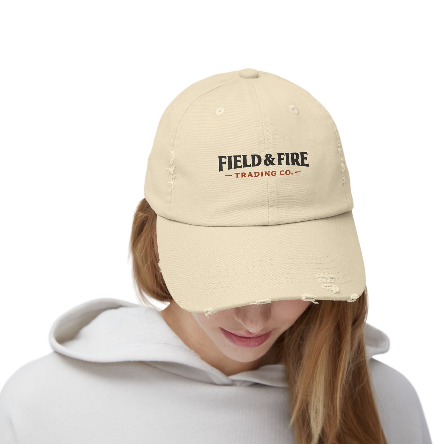 FNF Unisex Distressed Cap