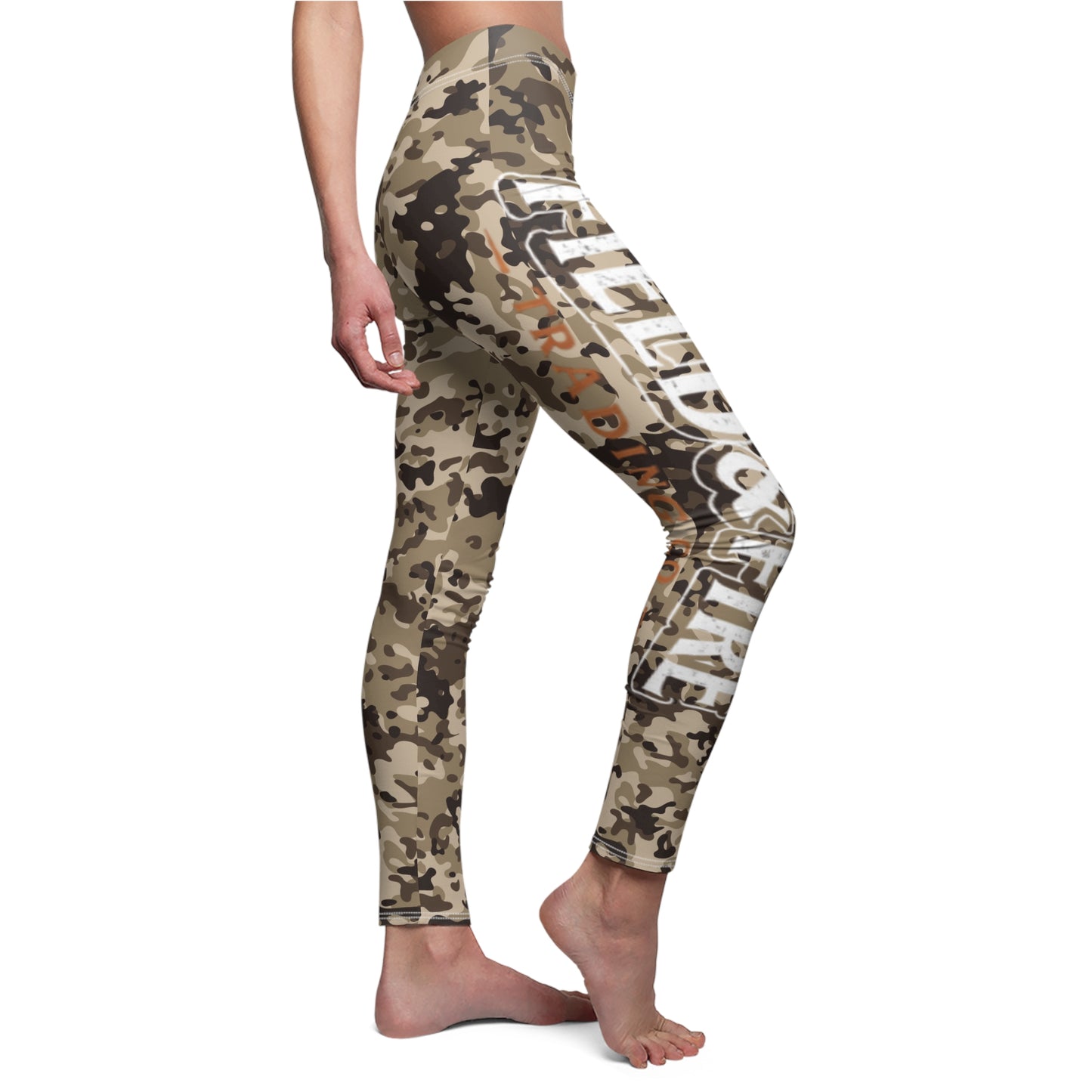 Desert Ridge Women's Cut & Sew Casual Leggings (AOP)