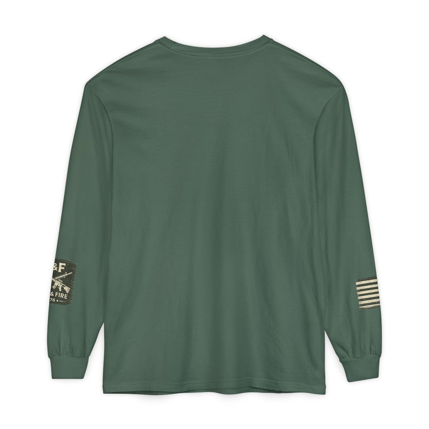 Outlast The Storm Unisex Garment-dyed Long Sleeve T-Shirt