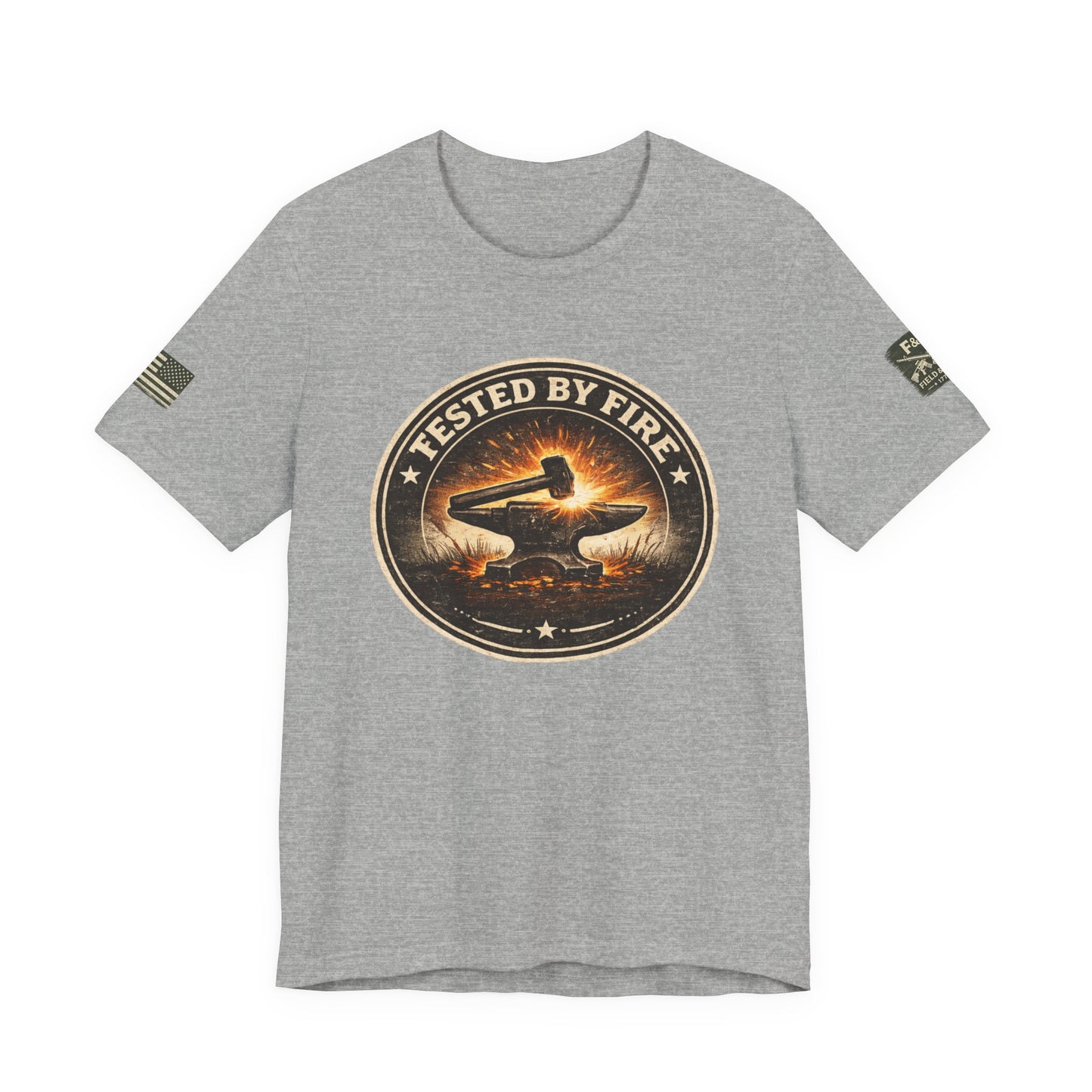 Tested By Fire Unisex Jersey Short Sleeve Tee