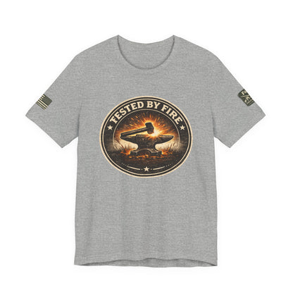 Tested By Fire Unisex Jersey Short Sleeve Tee
