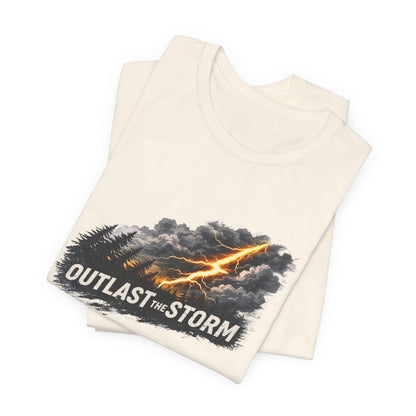 Outlast The Storm Unisex Jersey Short Sleeve Tee