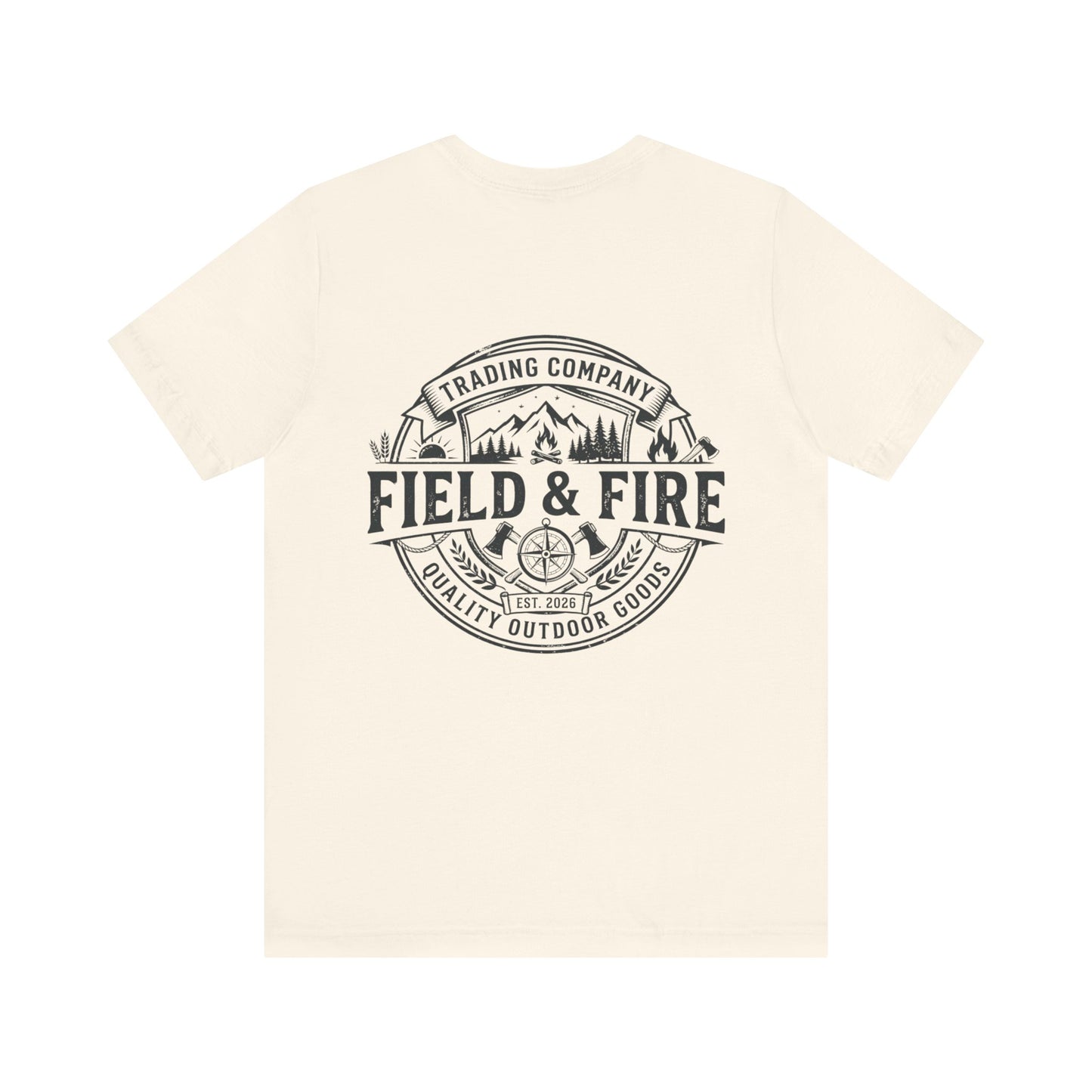 FNF Medallion Unisex Jersey Short Sleeve Tee - Black Design