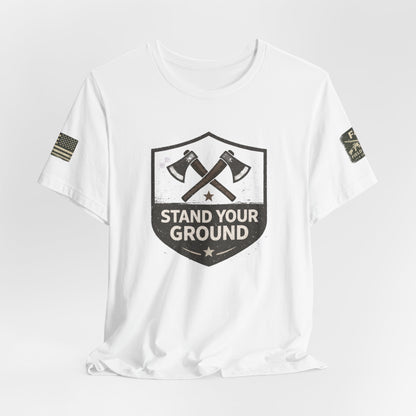 Stand Your Ground Unisex Jersey Short Sleeve Tee