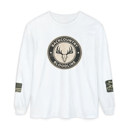 Backcountry Bloodline Unisex Garment-dyed Long Sleeve T-Shirt