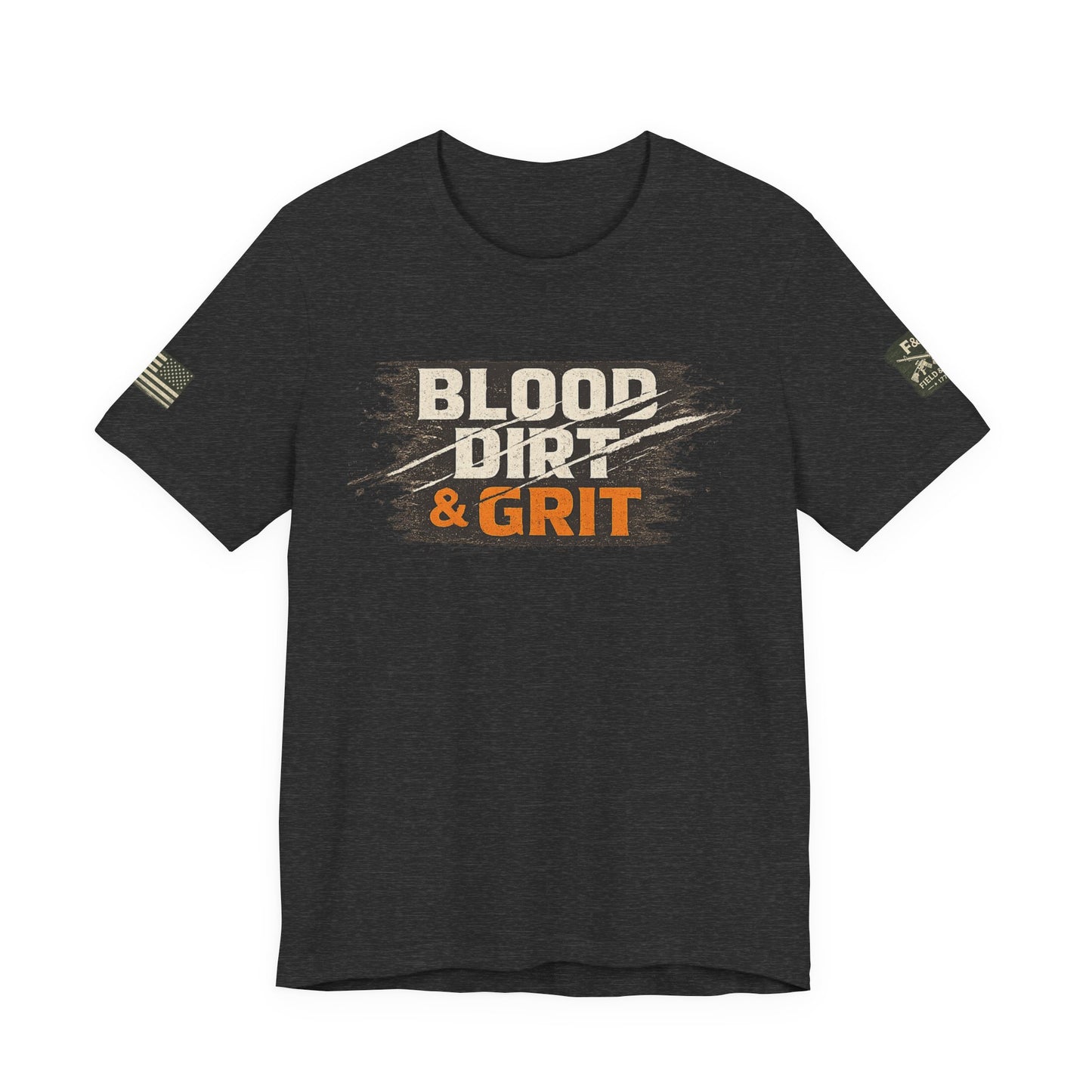 Blood Dirt Grit Unisex Jersey Short Sleeve Tee