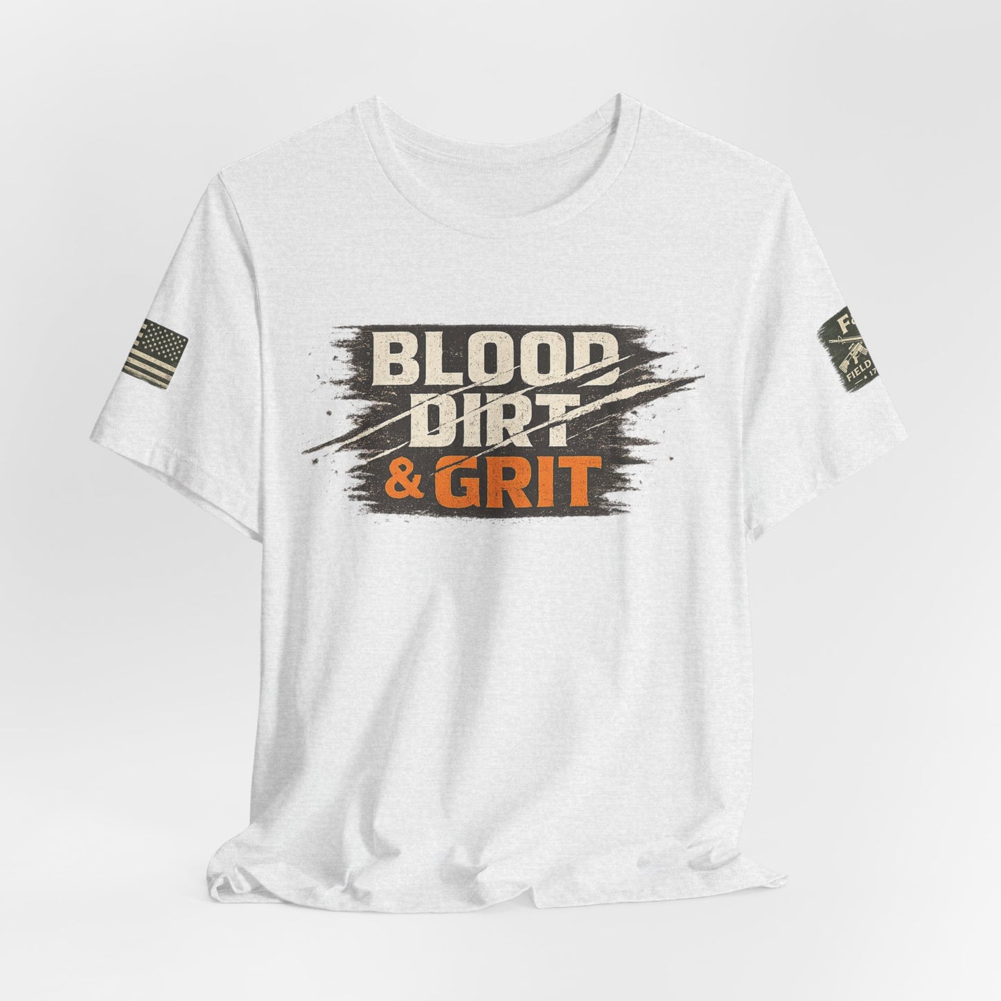 Blood Dirt Grit Unisex Jersey Short Sleeve Tee