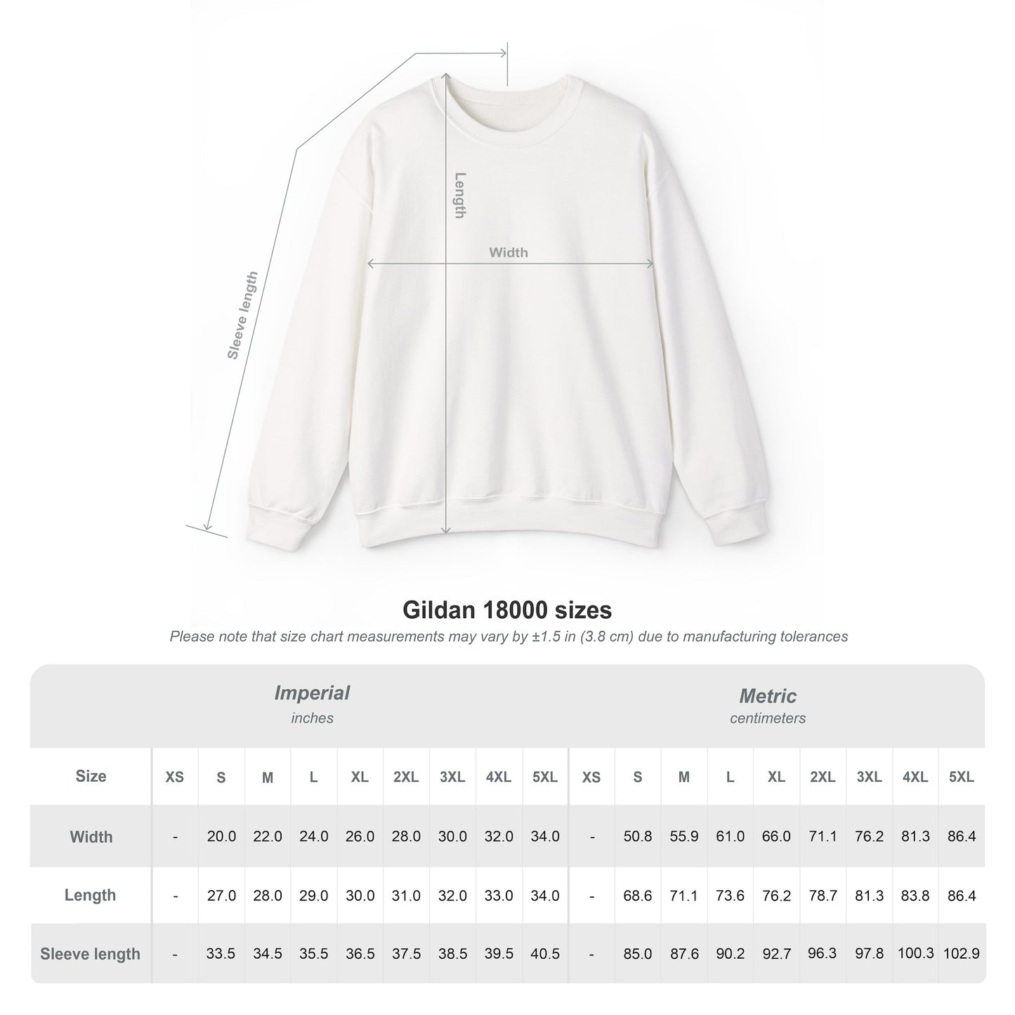 Silent Steady Strong Unisex Heavy Blend™ Crewneck Sweatshirt