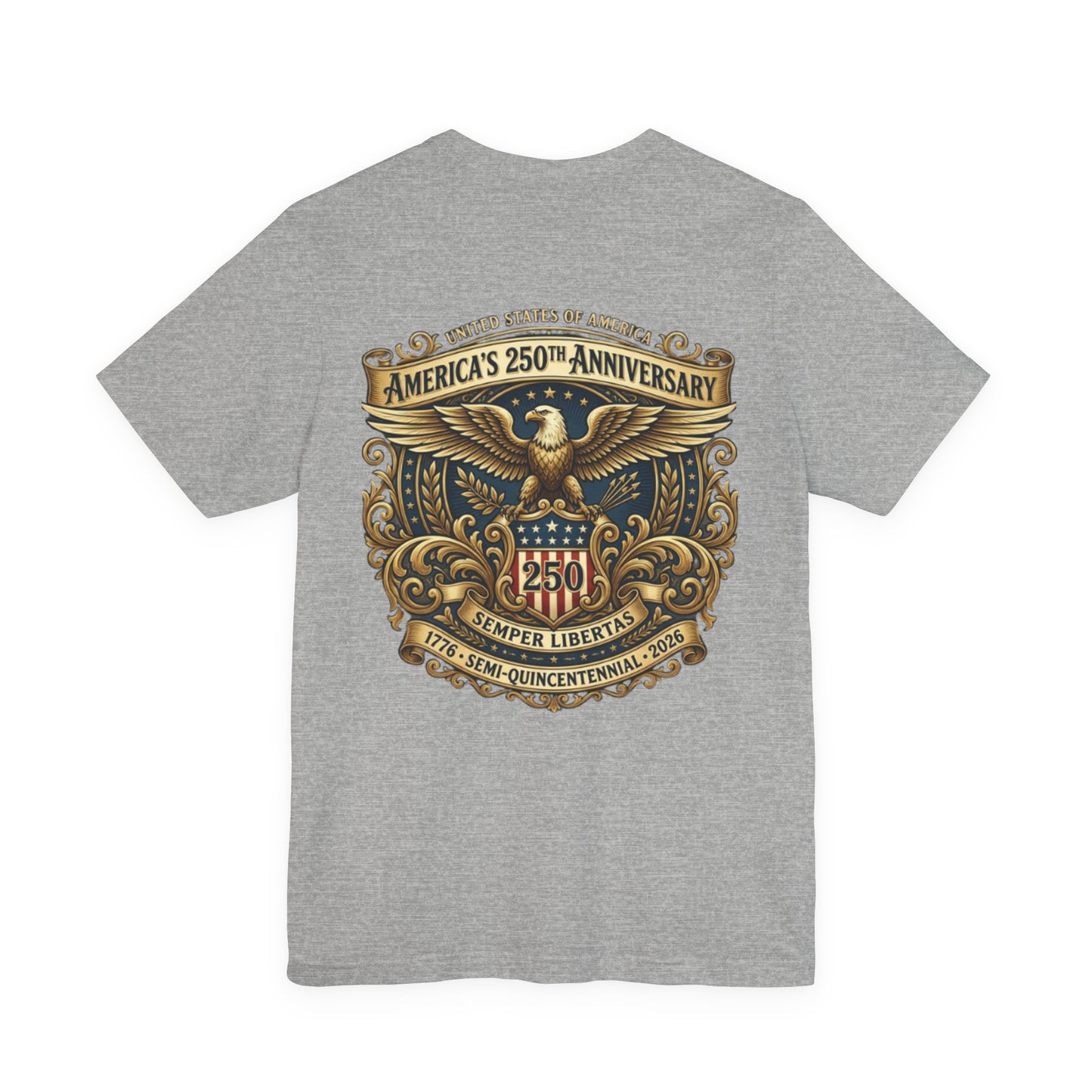 USA 250th Anniversary Unisex Jersey Short Sleeve Tee