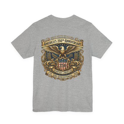 USA 250th Anniversary Unisex Jersey Short Sleeve Tee