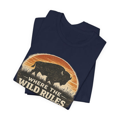 Where The Wild Rules Unisex Jersey Short Sleeve Tee