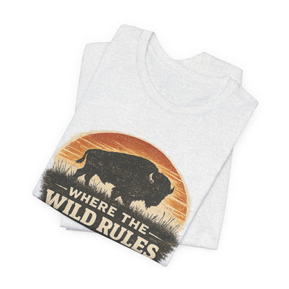 Where The Wild Rules Unisex Jersey Short Sleeve Tee